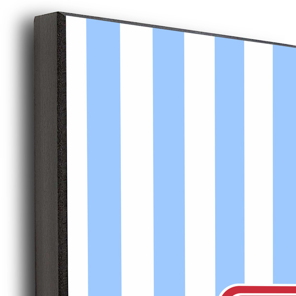 Firetruck 11x14 Wood Print - Closeup