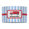 Firetruck 12" Drum Lampshade - FRONT (Fabric)