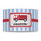 Firetruck 12" Drum Lampshade - FRONT (Poly Film)