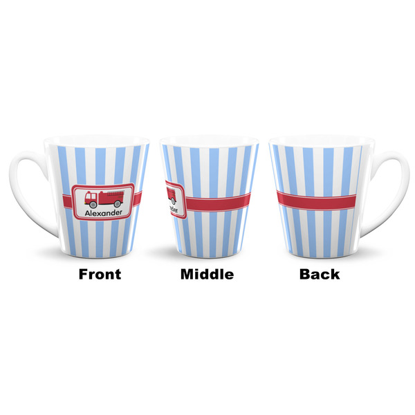 Firetruck 12 Oz Latte Mug - Approval