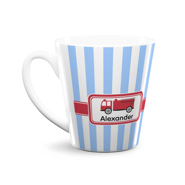 Firetruck 12 Oz Latte Mug - Front