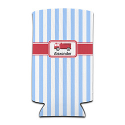Firetruck Can Cooler (tall 12 oz) (Personalized)
