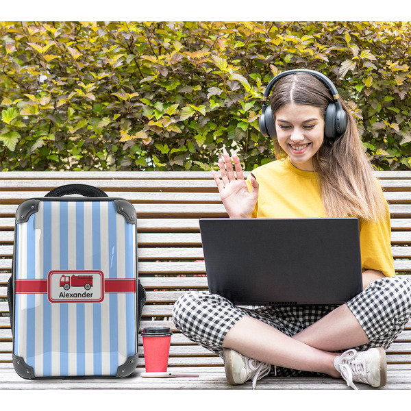 Firetruck 15" Backpack - LIFESTYLE