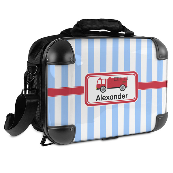 Custom Firetruck Hard Shell Briefcase (Personalized)