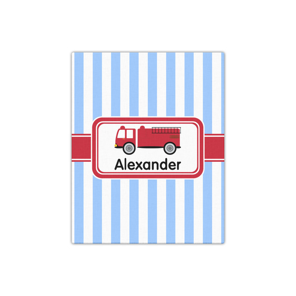 Firetruck 16x20 - Canvas Print - Front View