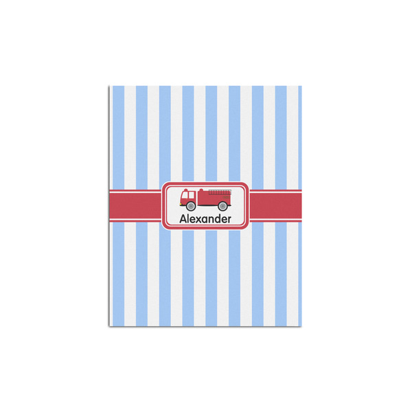 Custom Firetruck Posters - Matte - 16x20 (Personalized)