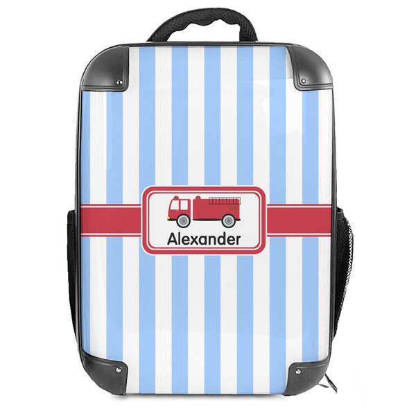 Custom Firetruck Hard Shell Backpack (Personalized)