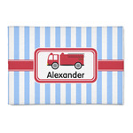 Firetruck Patio Rug (Personalized)