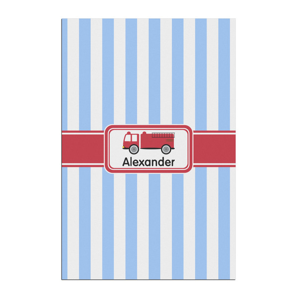 Custom Firetruck Posters - Matte - 20x30 (Personalized)