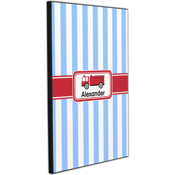 Firetruck 20x30 Wood Print - Angle View