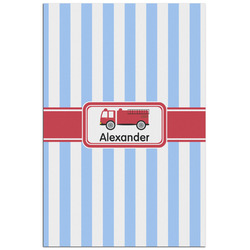 Firetruck Poster - Matte - 24x36 (Personalized)