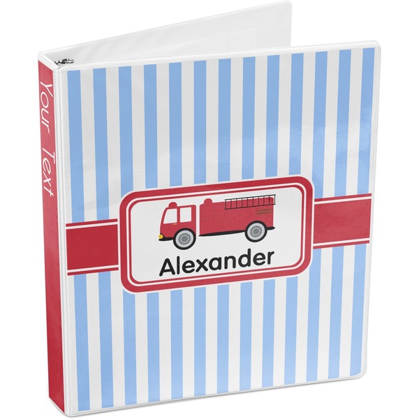 Firetruck 3-Ring Binder 3/4 - Main