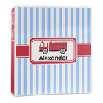 Firetruck 3-Ring Binder - 1 inch (Personalized)