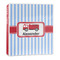 Firetruck 3-Ring Binder - 1 inch (Personalized)