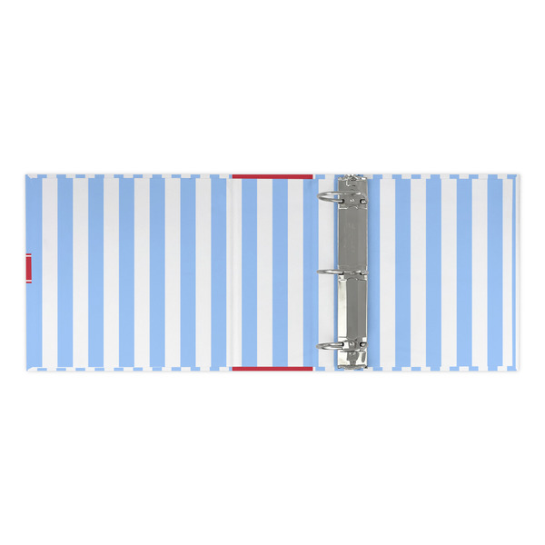 Firetruck 3 Ring Binders - Full Wrap - 3" - OPEN INSIDE