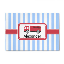 Firetruck 4' x 6' Patio Rug (Personalized)