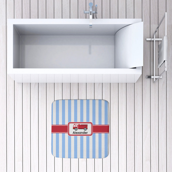 Firetruck 48x48 Foam Memory Mat - LIFESTYLE