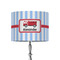 Firetruck 8" Drum Lamp Shade - Fabric (Personalized)