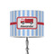 Firetruck 8" Drum Lamp Shade - Poly-film (Personalized)