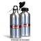 Firetruck Aluminum Water Bottle - Alternate lid options