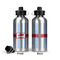 Firetruck Aluminum Water Bottle - Front and Back