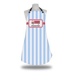 Firetruck Apron w/ Name or Text