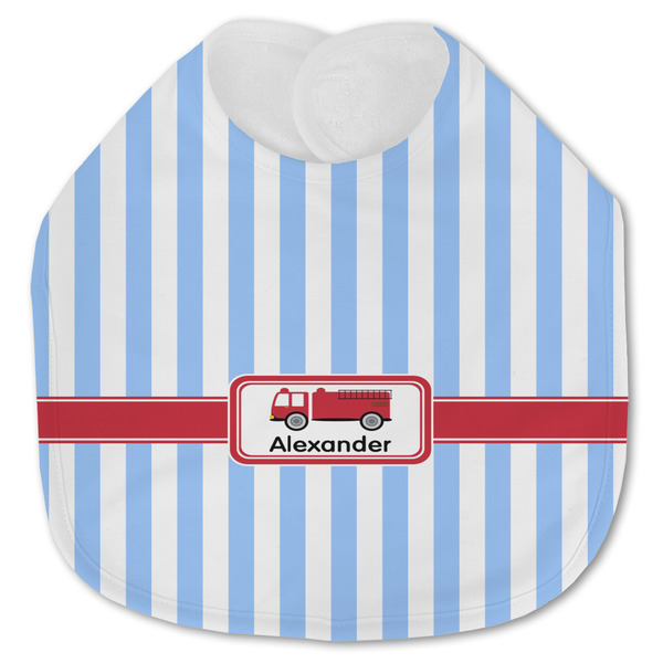 Firetruck Baby Bib - AFT closed