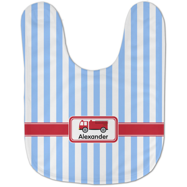 Firetruck Baby Bib - AFT flat