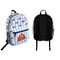 Firetruck Backpack front and back - Apvl