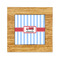 Firetruck Bamboo Trivet with Ceramic Tile Insert (Personalized)