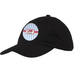 Firetruck Baseball Cap - Black (Personalized)
