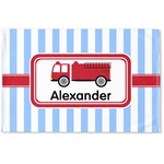 Firetruck Woven Mat (Personalized)