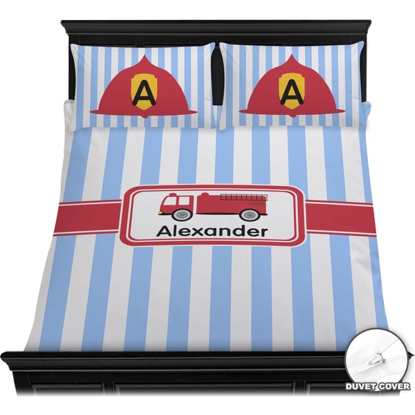 Firetruck Bedding Set (Queen) - Duvet