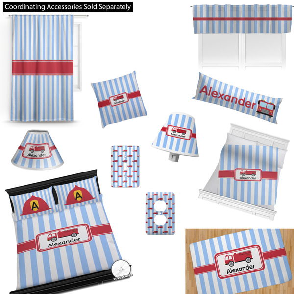 Firetruck Bedroom Decor & Accessories2