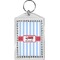 Firetruck Bling Keychain (Personalized)