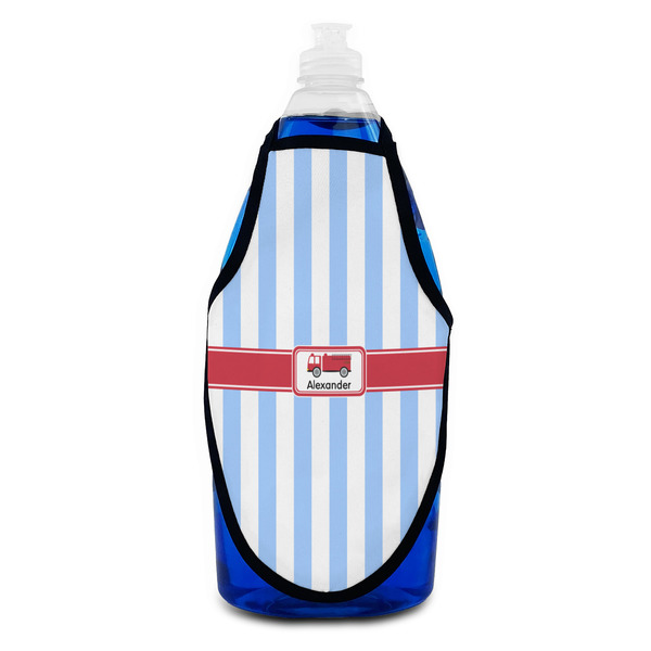 Firetruck Bottle Apron - Soap - FRONT