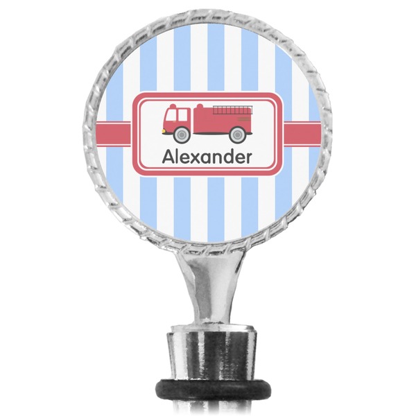 Firetruck Bottle Stopper Main View