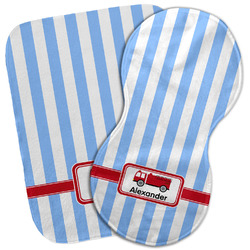 Firetruck Burp Cloth (Personalized)