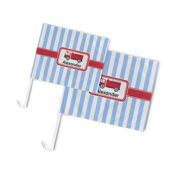 Firetruck Car Flags - PARENT MAIN (both sizes)