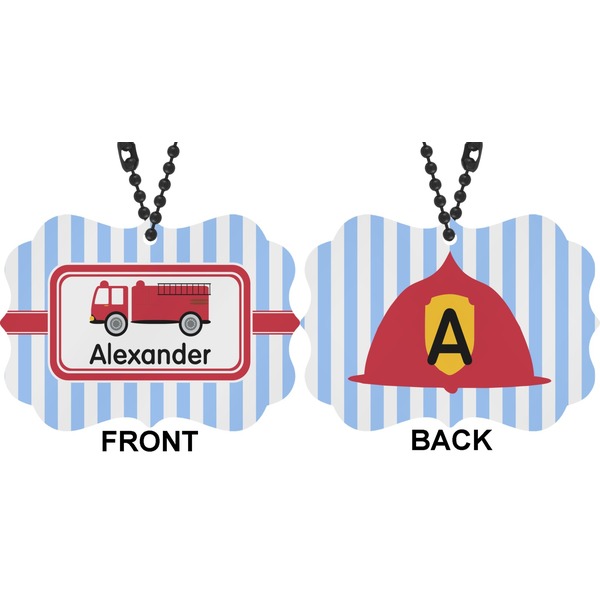 Firetruck Car Ornament (Approval)