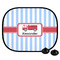 Firetruck Car Side Window Sun Shade (Personalized)