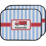 Firetruck Car Floor Mats (Back Seat) (Personalized)