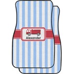 Firetruck Car Floor Mats (Front Seat) (Personalized)