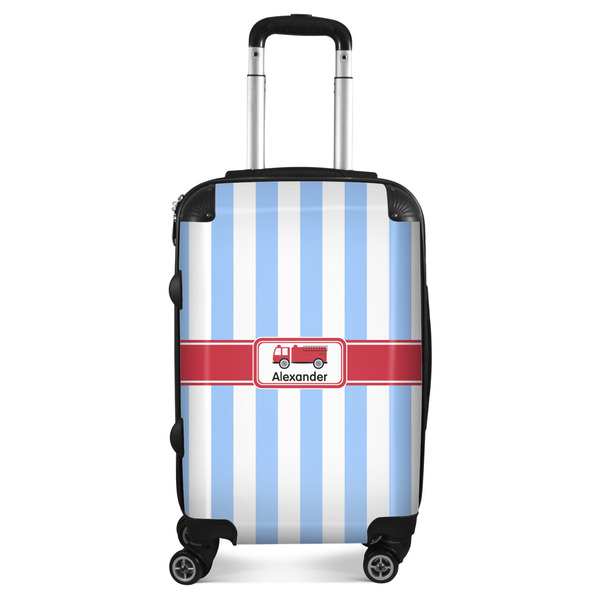 Custom Firetruck Suitcase - 20" Carry On (Personalized)