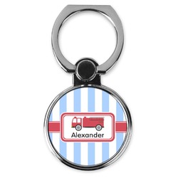 Firetruck Cell Phone Ring Stand & Holder (Personalized)