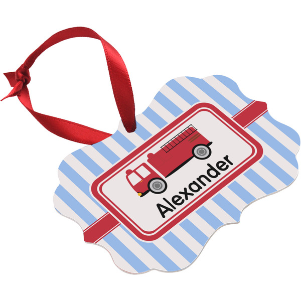 Firetruck Christmas Ornament