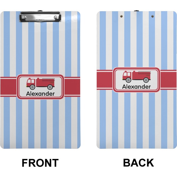 Firetruck Clipboard (Legal) (Front + Back)