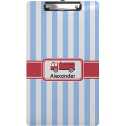 Firetruck Clipboard (Legal Size) (Personalized)