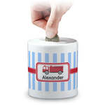 Firetruck Coin Bank (Personalized)