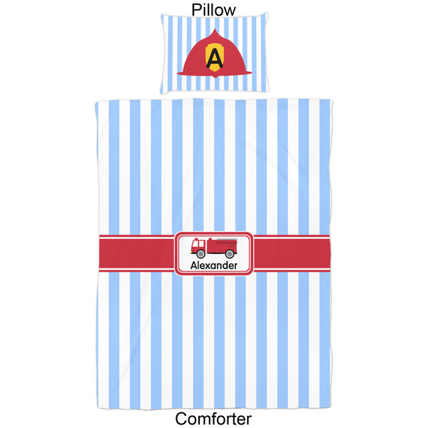Firetruck Comforter Set - Twin - Approval